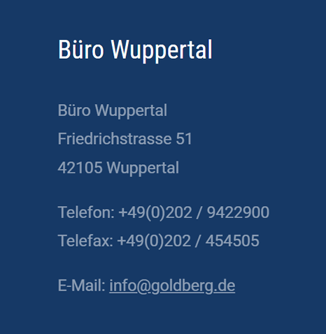 Kanzlei in Ohne
